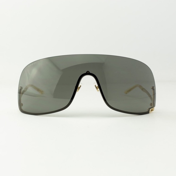 NWT GUCCI GG1560S - 001 Shield Sunglasses - Picture 1 of 10